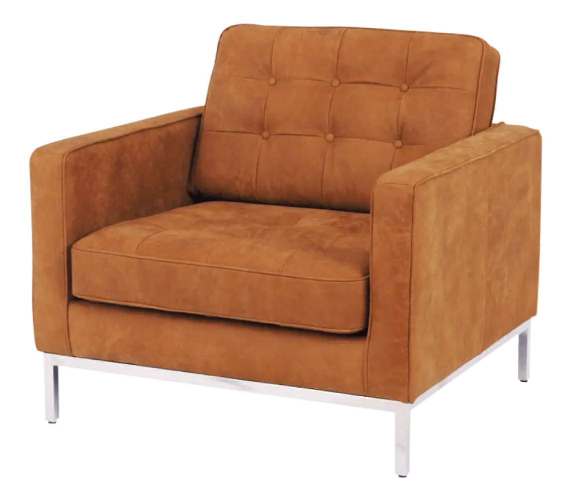Italo Chair Vintage Cognac Leer