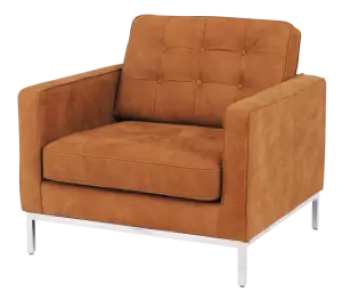 Italo Chair Vintage Cognac Leer
