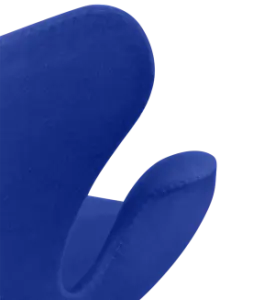 Sean Chair Blauw Kasjmier