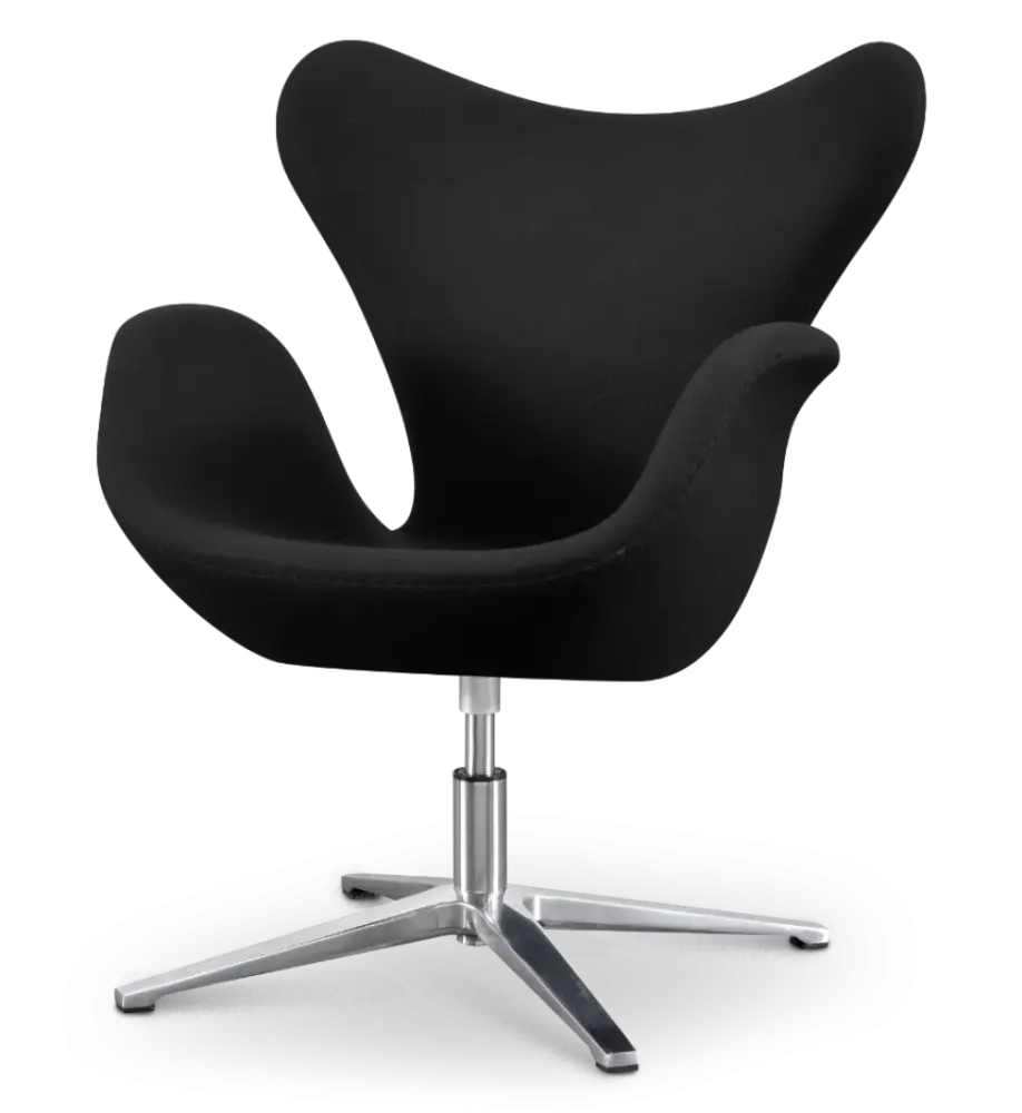 Sean Chair Zwart Kasjmier
