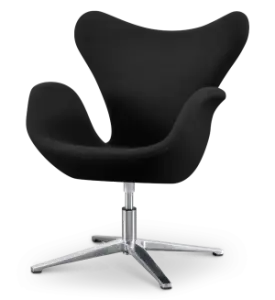 Sean Chair Zwart Kasjmier