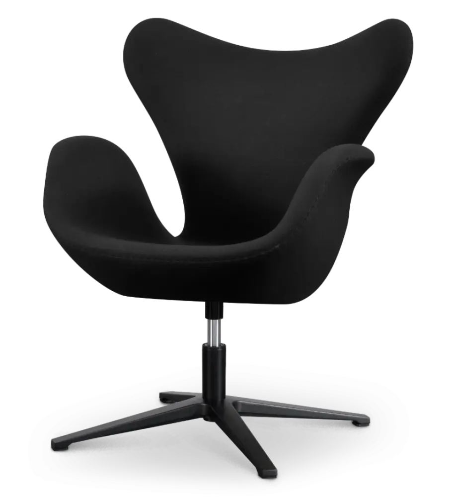 Sean Chair Zwart Kasjmier