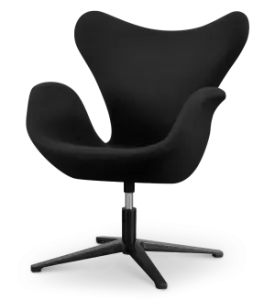 Sean Chair Zwart Kasjmier