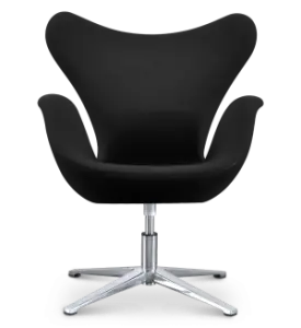 Sean Chair Zwart Kasjmier