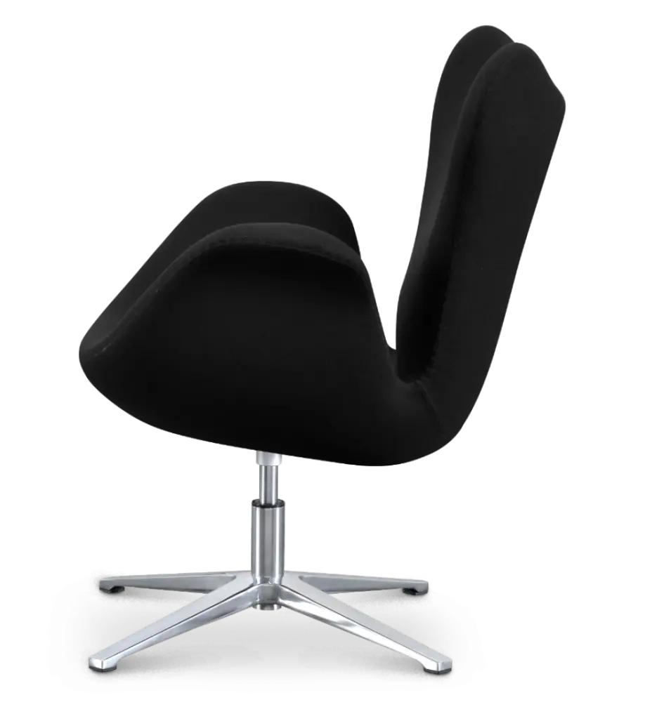 Sean Chair Zwart Kasjmier