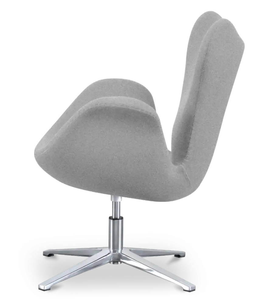 Sean Chair Licht Grijs Kasjmier