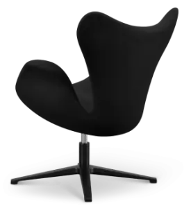 Sean Chair Zwart Kasjmier