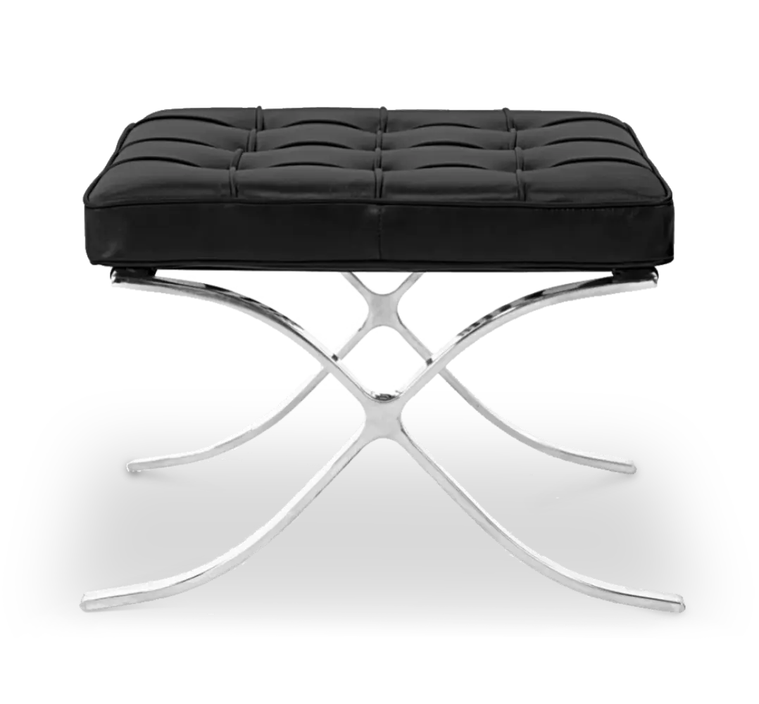 Paviljoen Ottoman Luxe Zwart Volleer