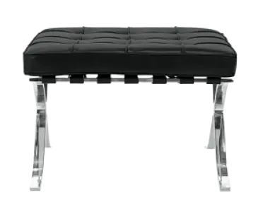 Paviljoen Ottoman Luxe Zwart Volleer