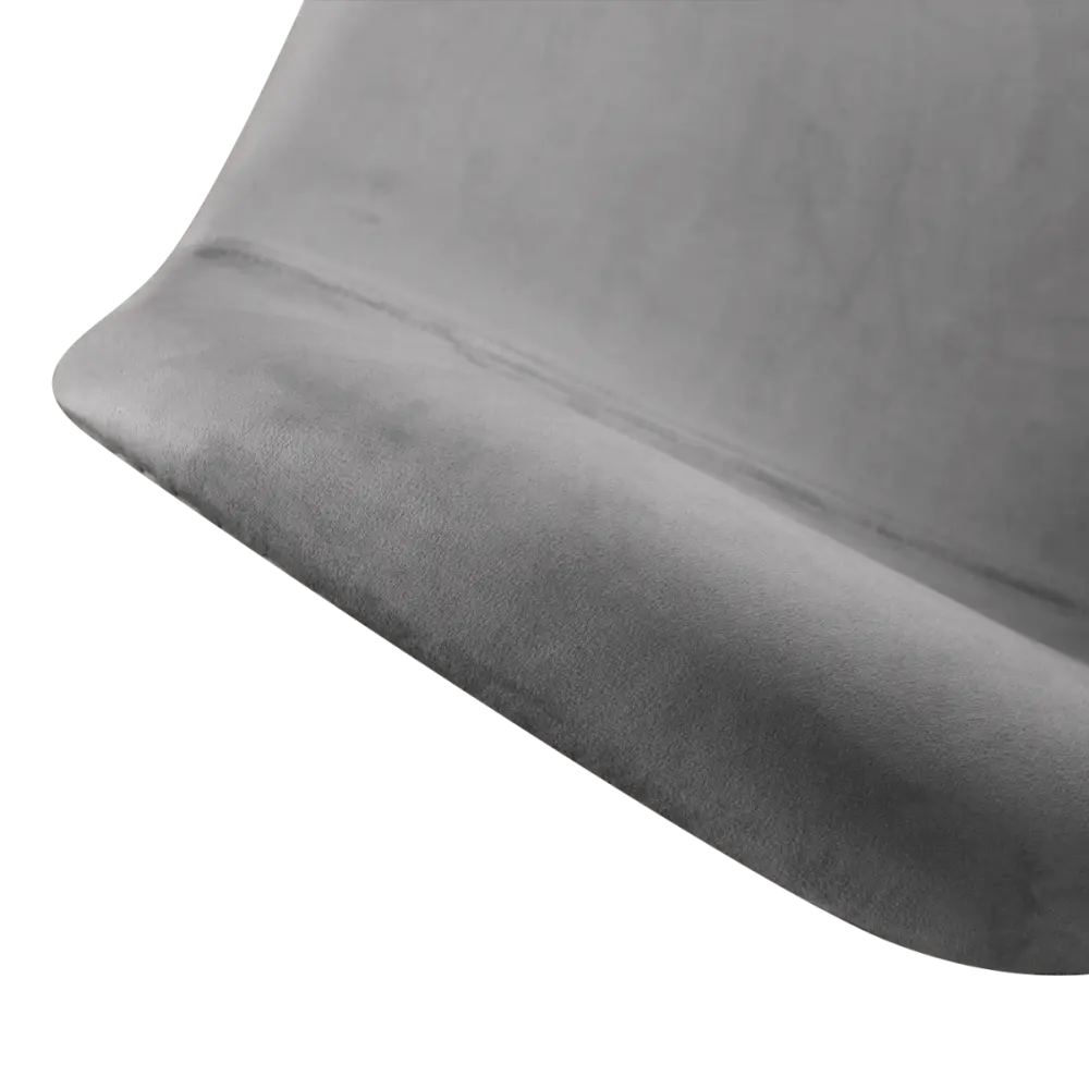 Flag Chair Zilver Grijs Velvet