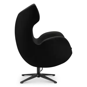 Flag Chair Zwart Kasjmier