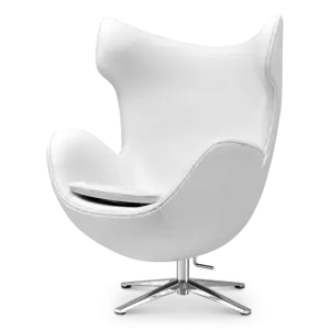 Flag Chair Wit Leer