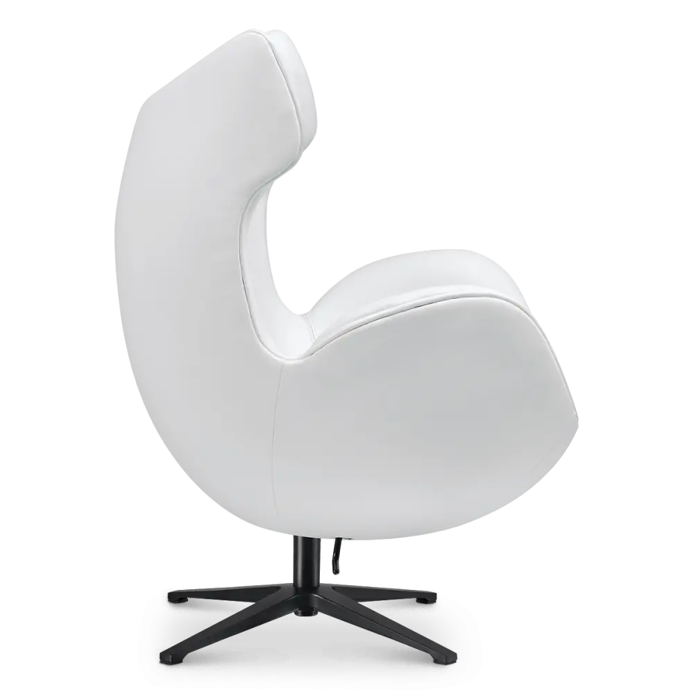 Flag Chair Wit Leer