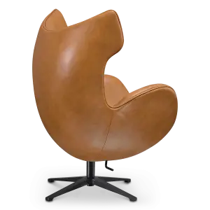 Flag Chair Cognac / Bruin Leer
