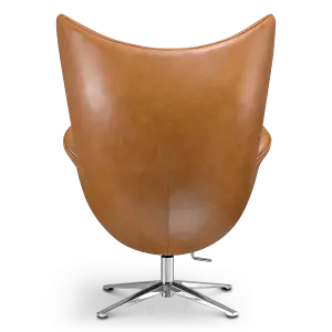 Flag Chair Cognac / Bruin Leer