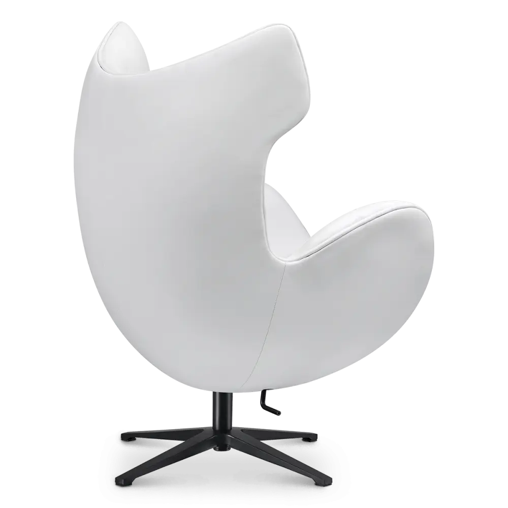 Flag Chair Wit Leer