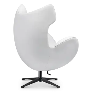 Flag Chair Wit Leer