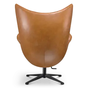 Flag Chair Cognac / Bruin Leer