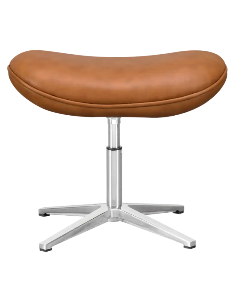Flag Chair Cognac / Bruin Leer