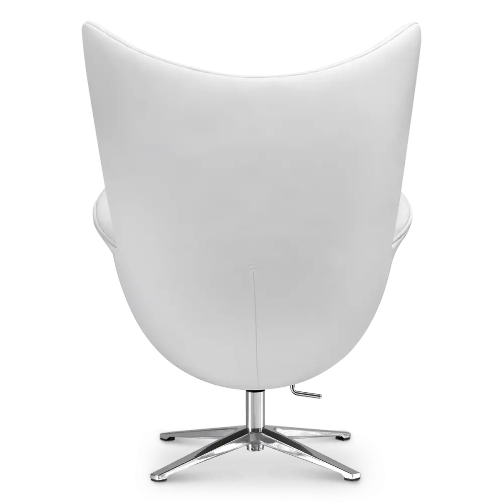 Flag Chair Wit Leer