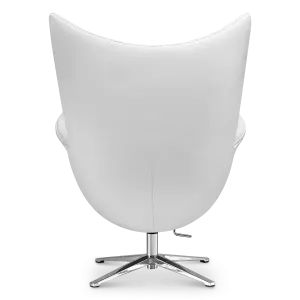 Flag Chair Wit Leer