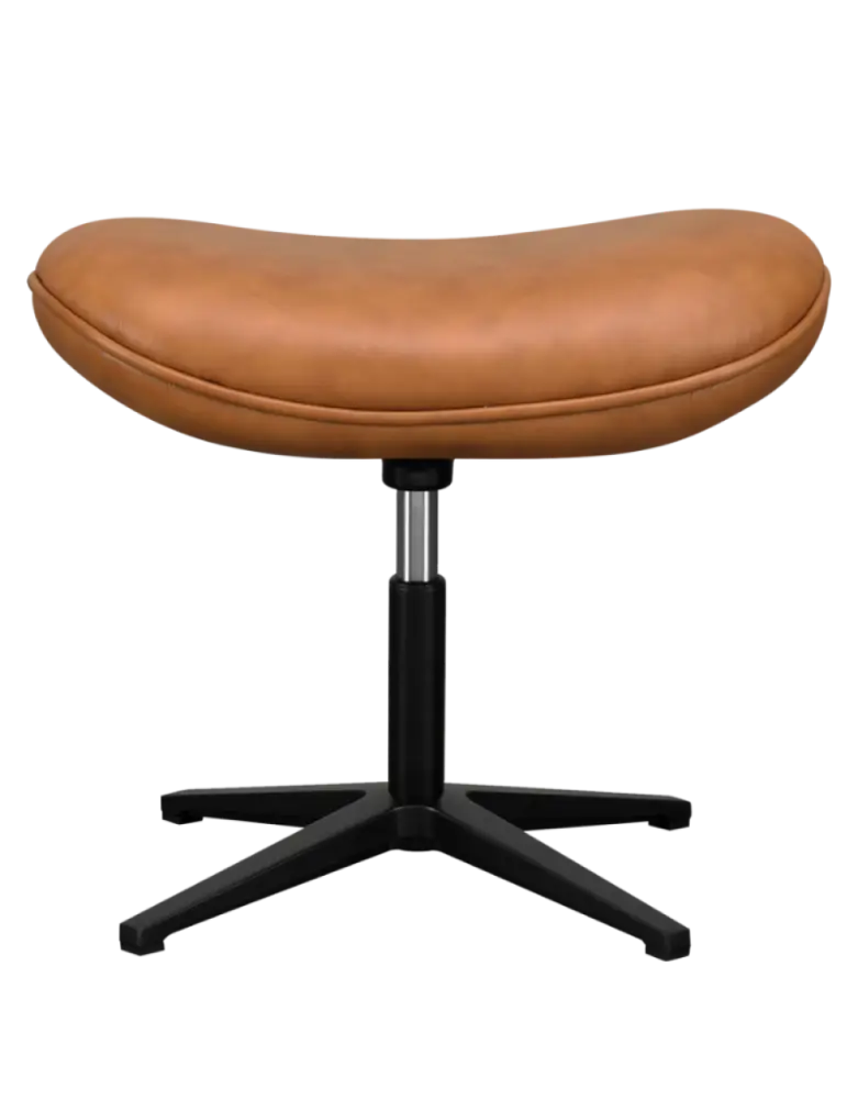 Flag Chair Cognac / Bruin Leer