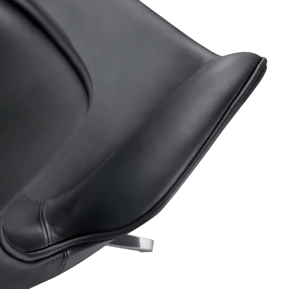 Flag Chair Zwart Leer