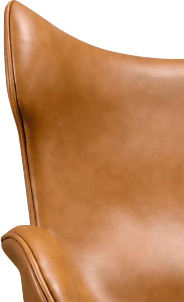 Flag Chair Cognac / Bruin Leer
