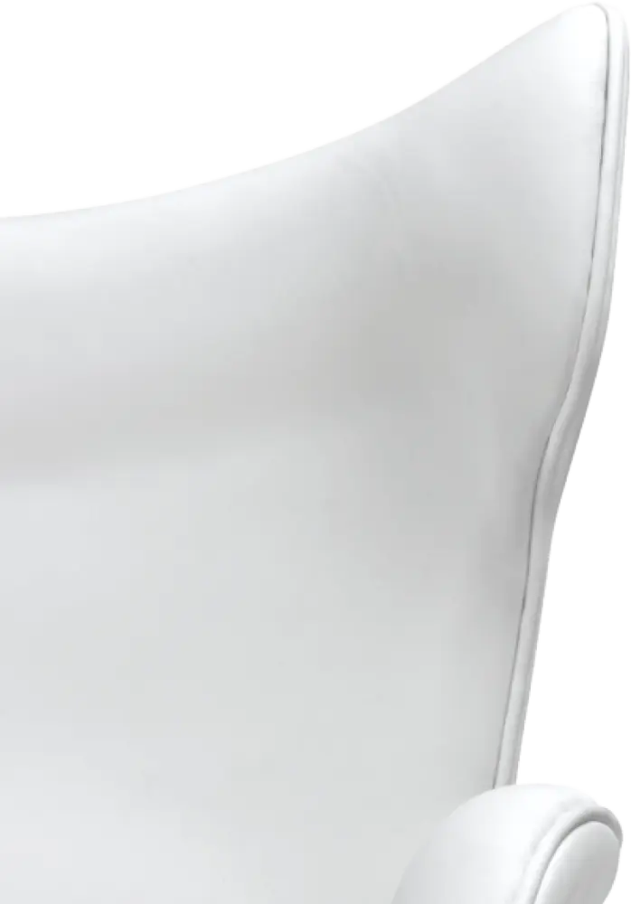 Flag Chair Wit Leer