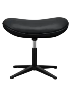 Flag Chair Zwart Leer