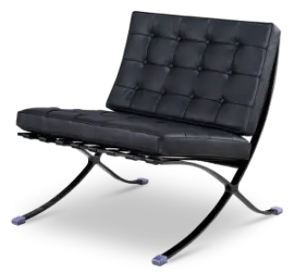 Paviljoen Chair Luxe Full Black