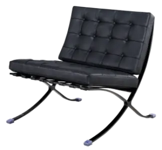Barcelona Chair Luxe Full Black