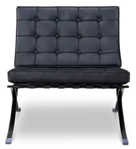 Barcelona Chair Luxe Full Black