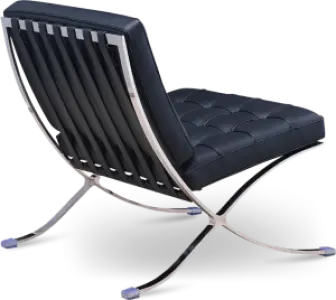 Barcelona Chair Luxe Volleer Zwart
