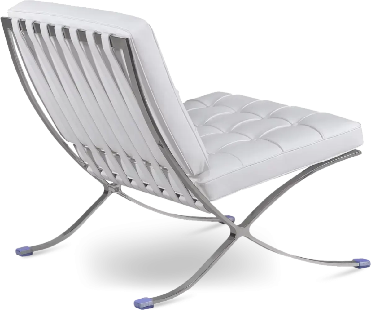 Barcelona Chair Luxe Volleer Wit