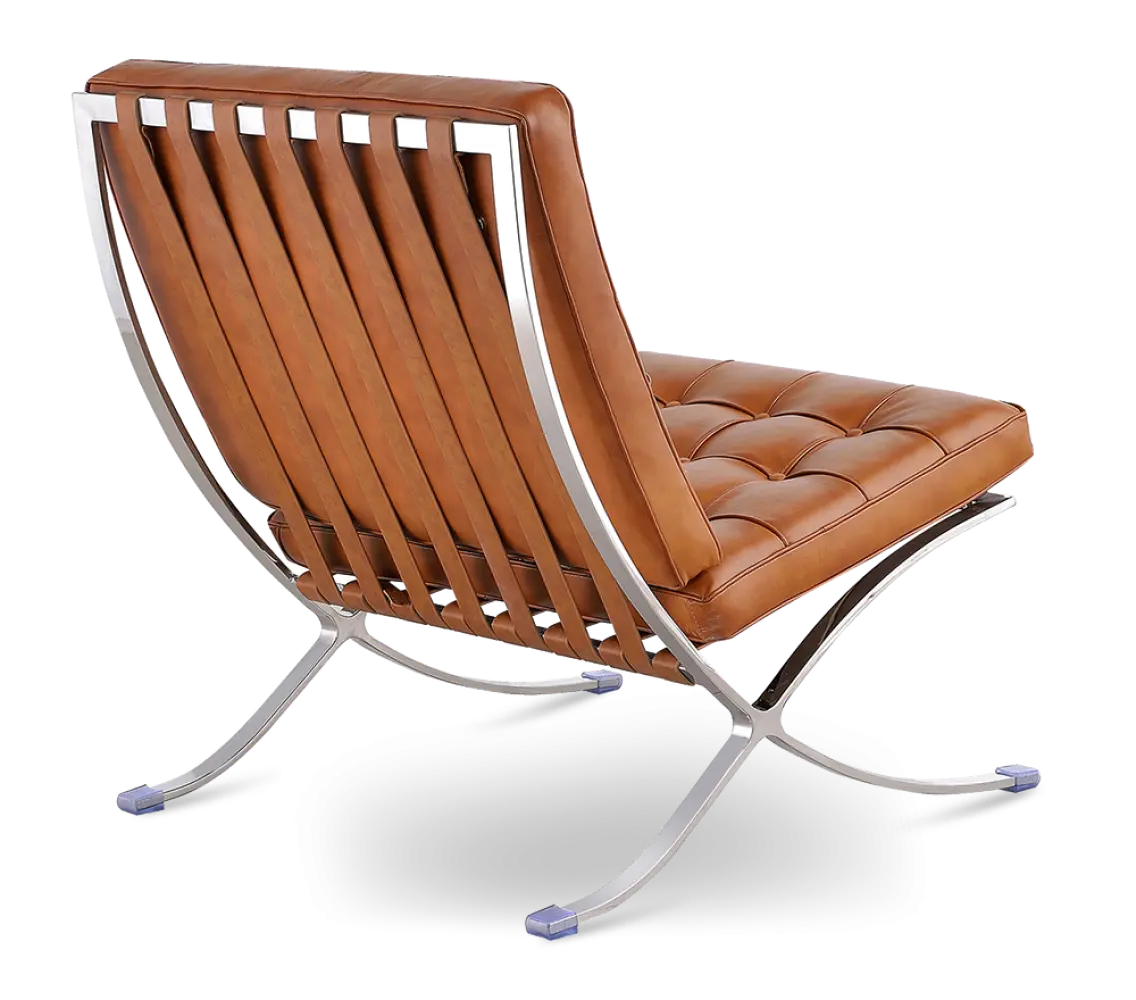 Paviljoen Chair XL Cognac/Bruin Leer