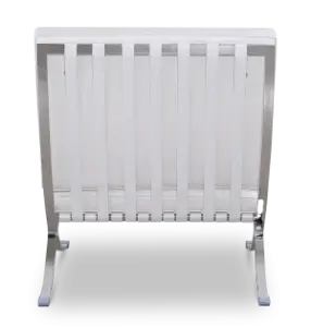 Paviljoen Chair XL Wit Leer