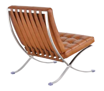 Barcelona Chair XL Cognac/Bruin Leer