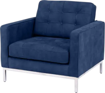Italo Chair Kings Blue Velvet