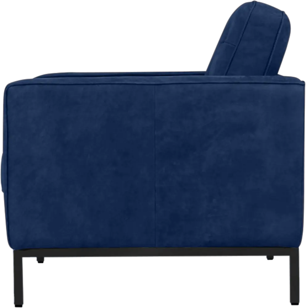 Italo Chair Kings Blue Velvet