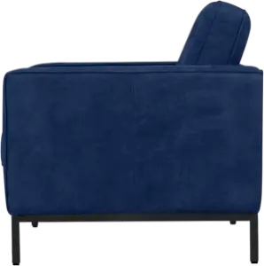 Italo Chair Kings Blue Velvet