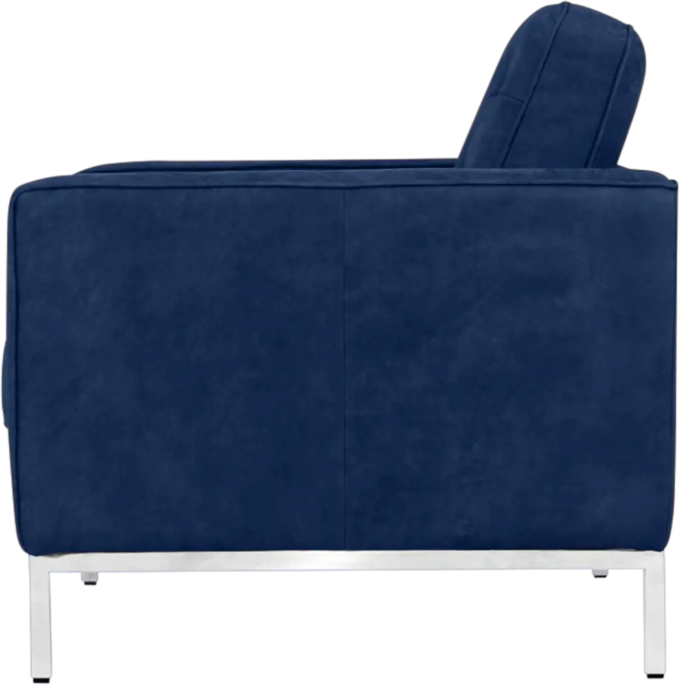 Italo Chair Kings Blue Velvet