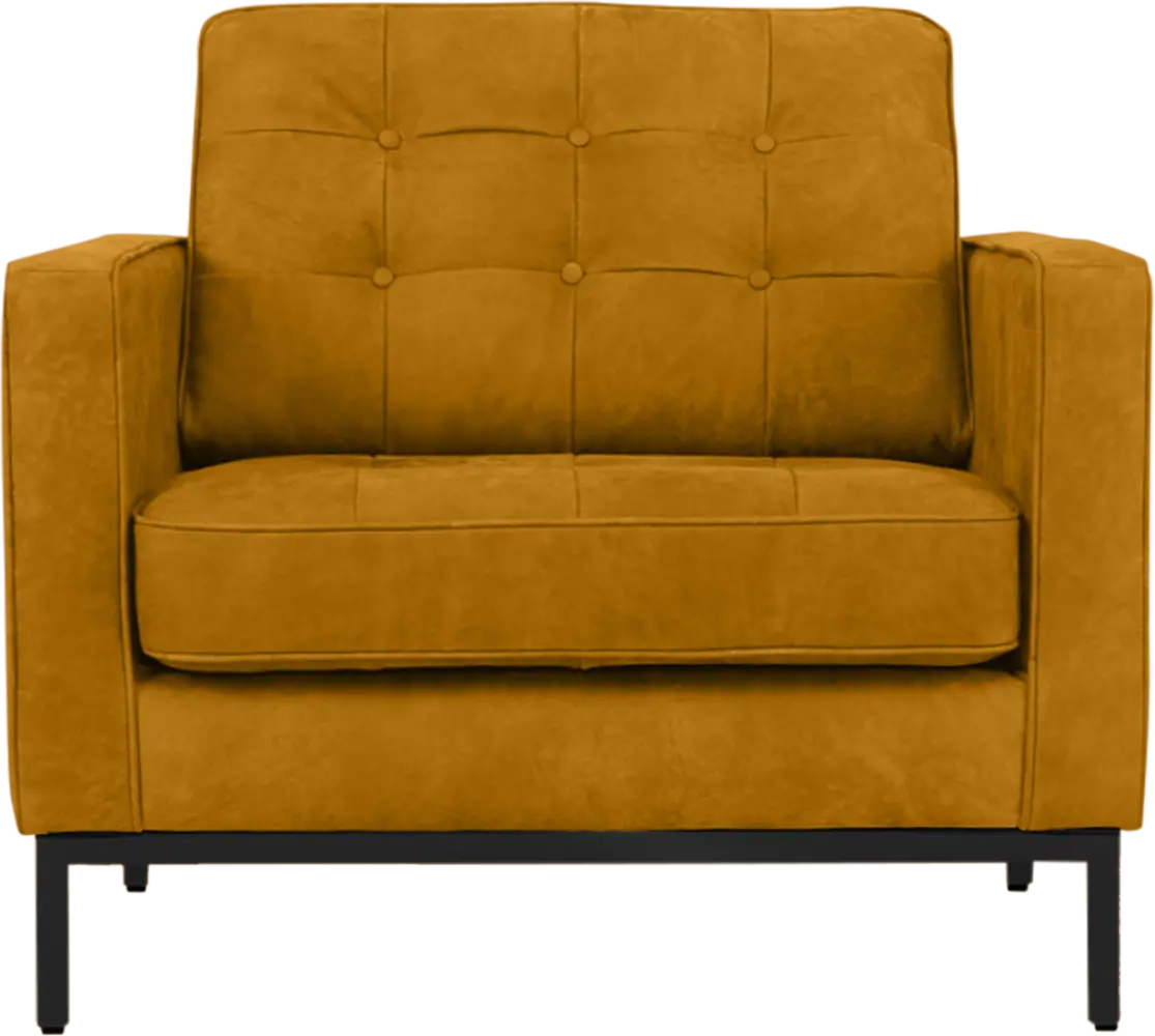 Italo Chair Okergold Velvet