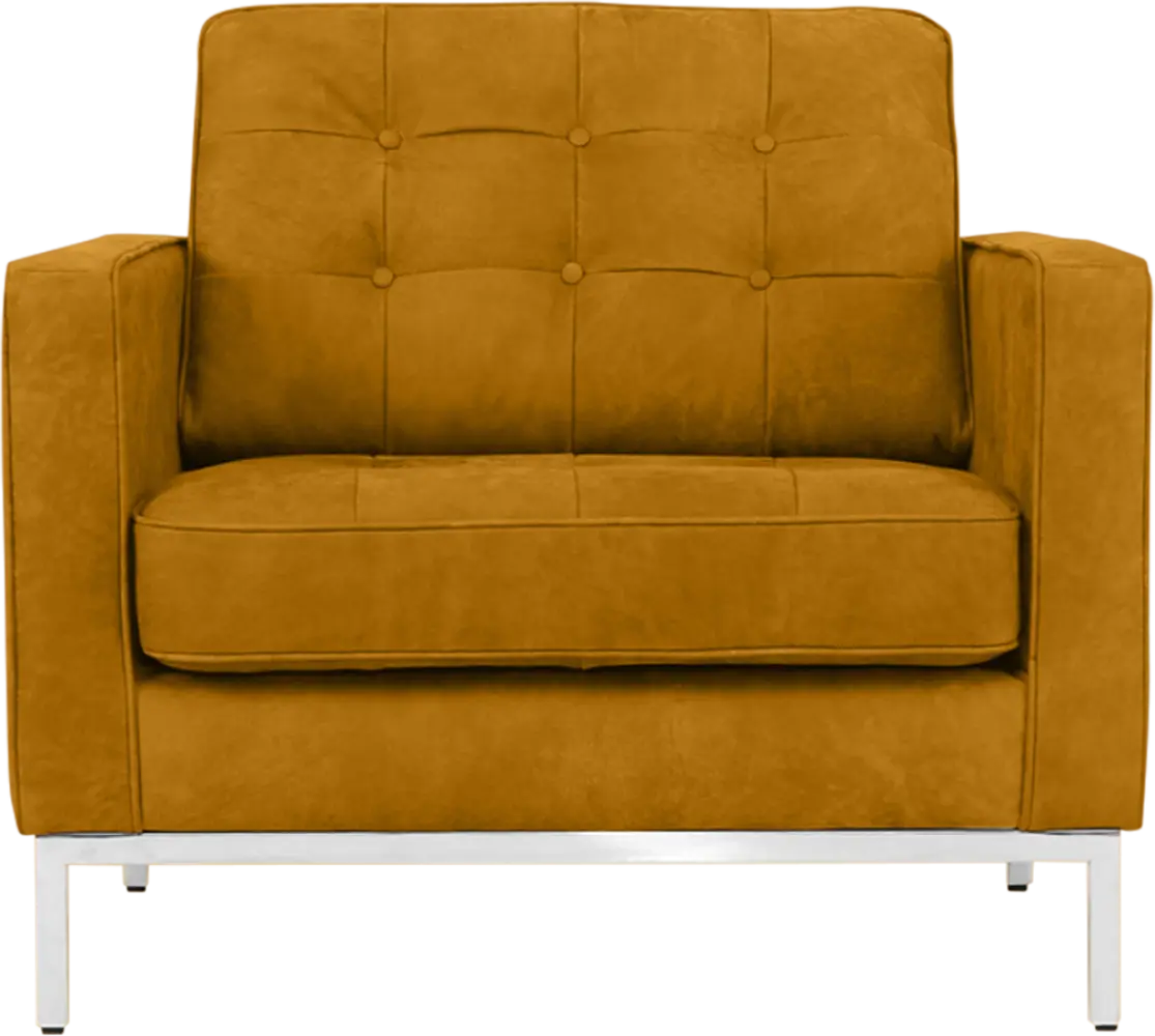 Italo Chair Okergold Velvet