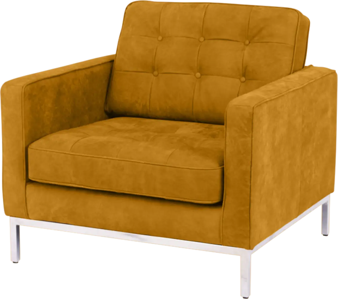 Italo Chair Okergold Velvet