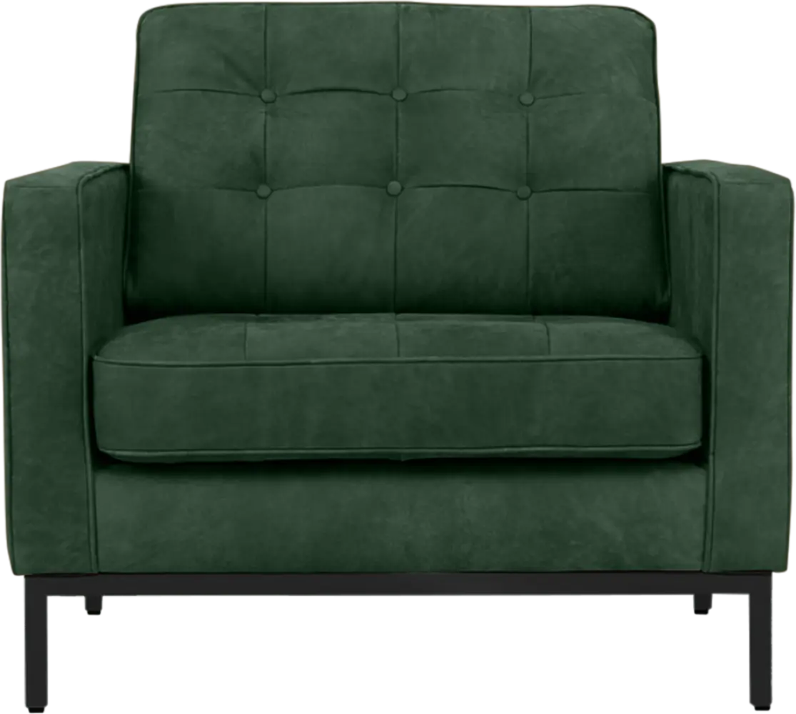 Italo Chair Forest Green Velvet