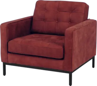 Italo Chair Bordeaux Red Velvet