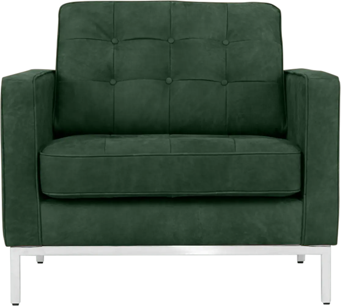 Italo Chair Forest Green Velvet