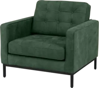 Italo Chair Forest Green Velvet