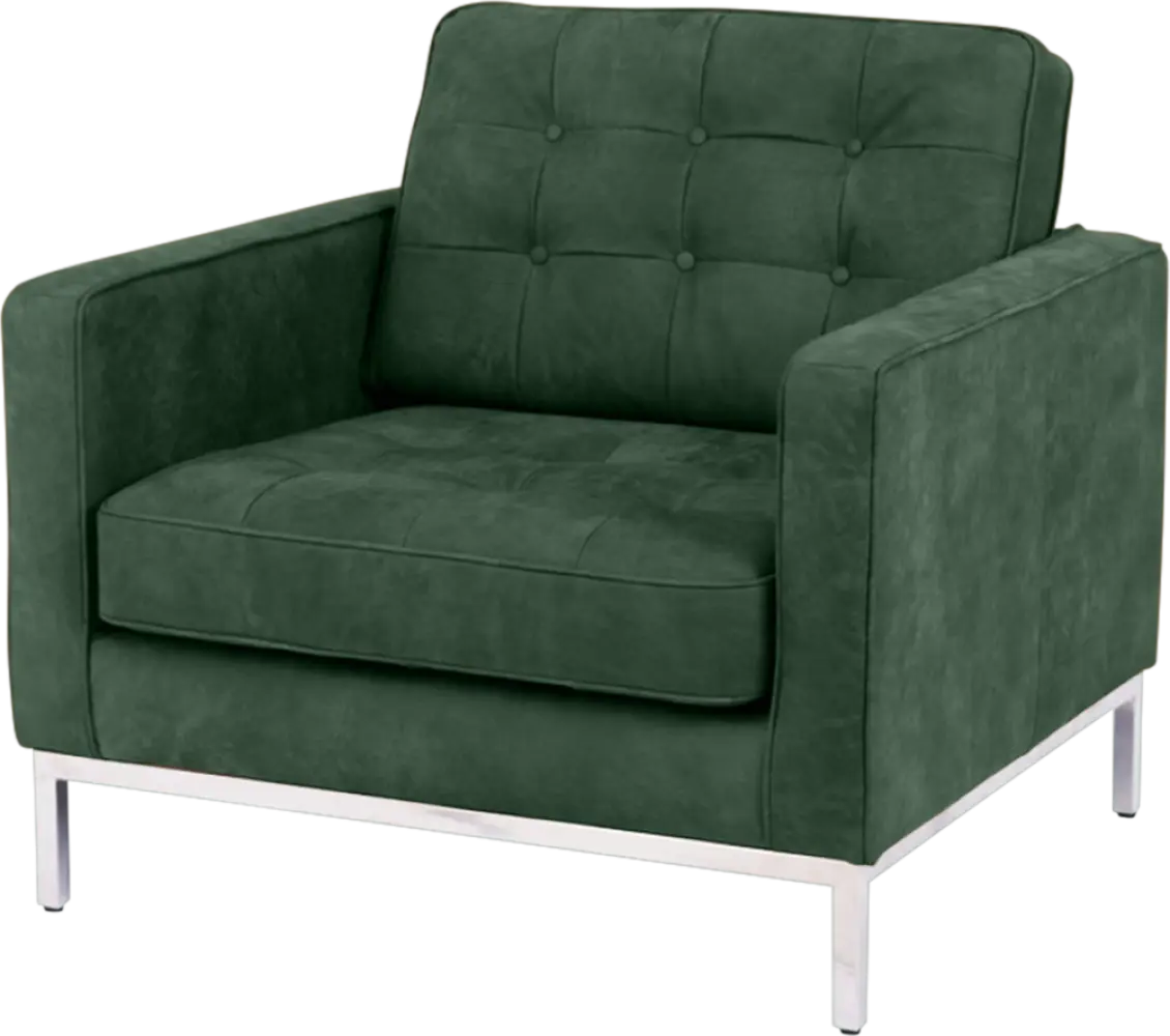 Italo Chair Forest Green Velvet